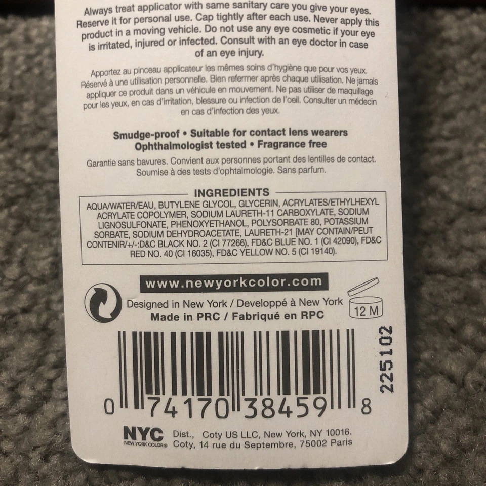 NYC New York Color High Definition Liquid Eyeliner #889 Extra Black, 0.056oz - Image 4 of 4