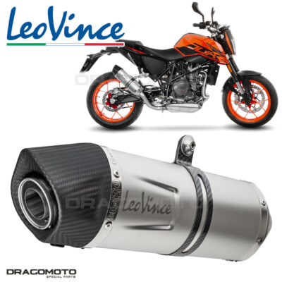 KTM DUKE 690 ABS 2016-2019 Auspuff Leovince LV One Evo Zugelassen 14302E