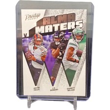 J Fields/JK Dobbins/G Wilson Alma 2023 Panini Prestige Maters Xtra Points W/ Top