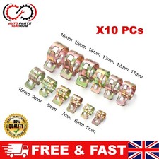5-16mm Fuel Line Hose Spring Clips Self Clamping Clamp for Water Pipe & Air Tube