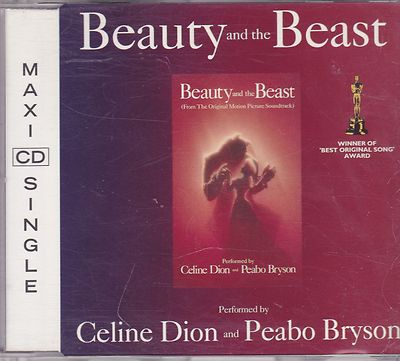 Celine Dion and Peabo Bryson-Beauty And The Beast cd maxi single