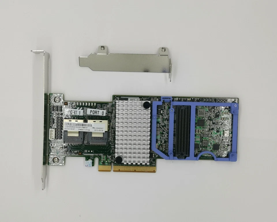 IBM 9207-8I 8-Port 6Gbps PCI-e IT MODE FW:P20 LSI 9207-8I +2*SFF8087 SATA US - Image 3 of 4