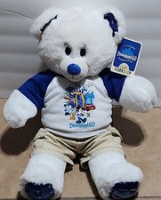 Rare New Build A Bear Disneyland 60th Anniversary Bear Diamond Celebration