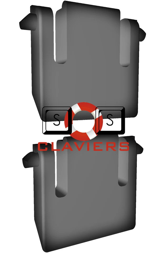 G.SKILL Ripjaws KM780 RGB Tastatur Ersatz Neigungsbein Ständer Fuß - Bild 2 von 3