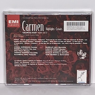 Factory Sealed (wrapped) Bizet Carmen Gheorghiu Alagna Mula