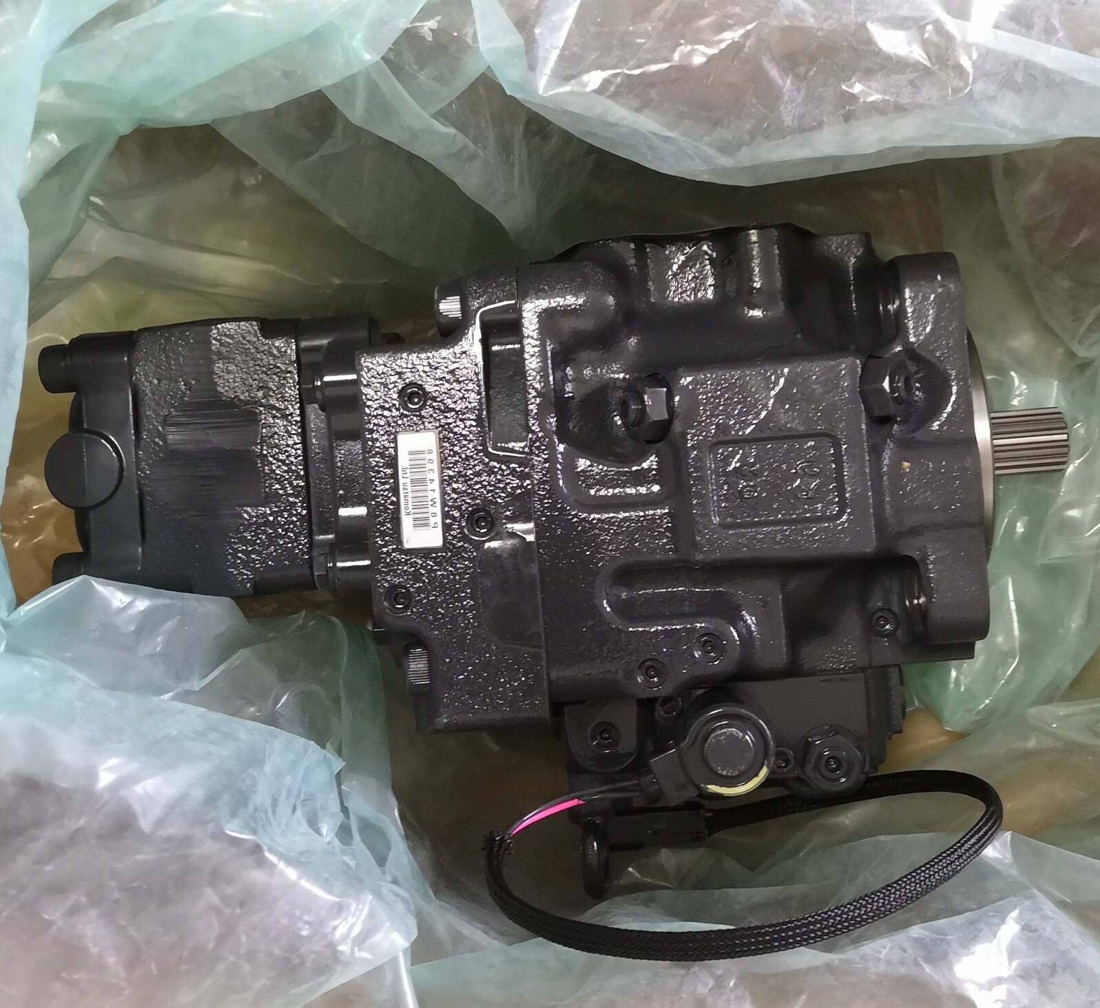 AC Powered Komastu Hydraulic Pump PC50MR2 eBay