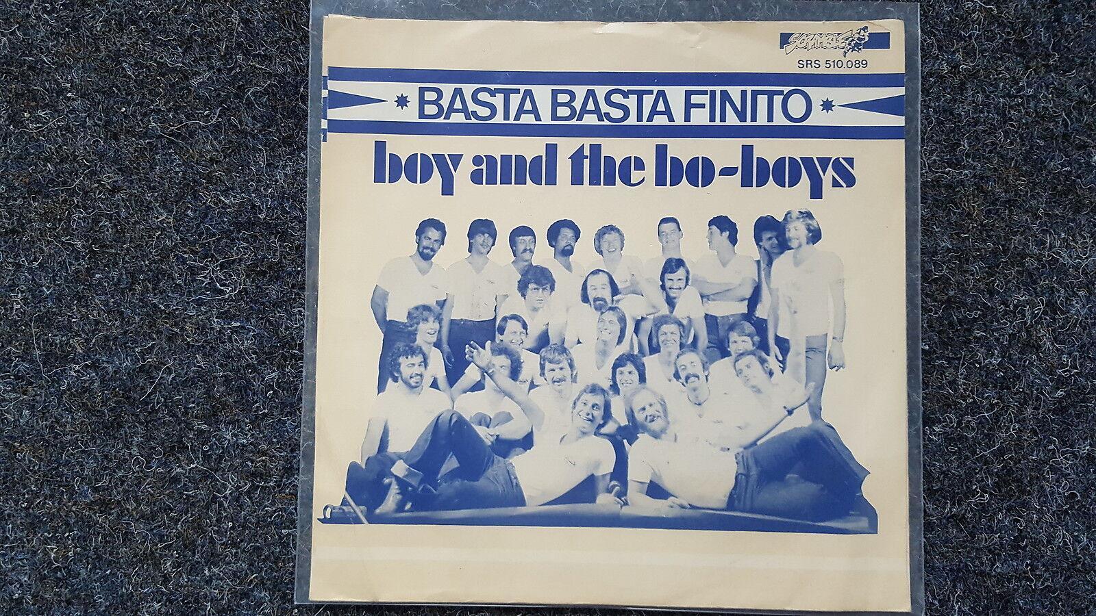7"" Single Vinyl Boy and the Bo-Boys - Basta basta finito