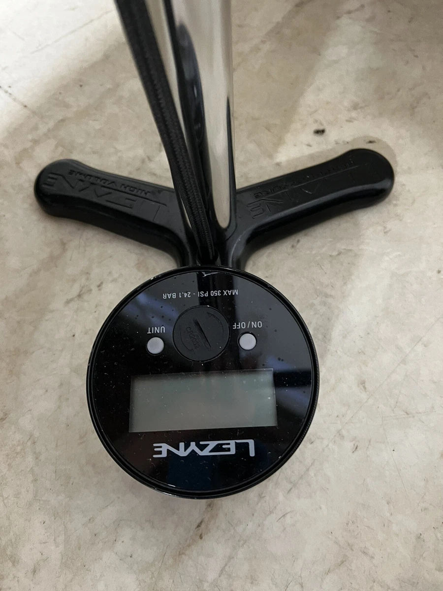Lezyne cnc digital hotsell drive floor pump