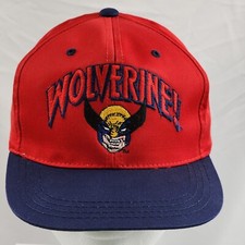Vtg 1993 Marvel Comics X-Men Wolverine Annco Snapback Hat Youth Or Mens S / M