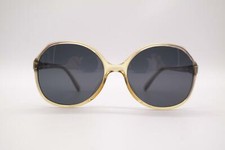 Vintage Terri Brogan 8622 20 Brown Oval Sunglasses Glasses NOS