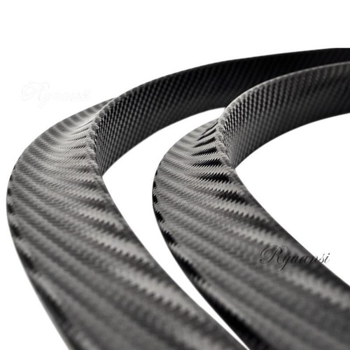 2x Car Fender Flares Wheel Eyebrow Arch Extension Protector Moulding Trim Strip - Picture 7 of 18