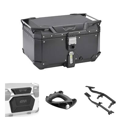 GIVI OUTBACK EVO SMART Black Trunk Kit for Honda 1000 XLV VARADERO 1999-2006