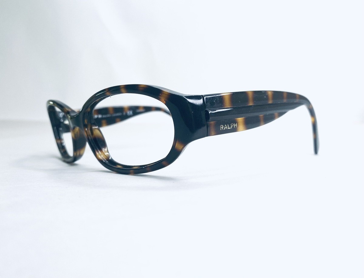 New Ralph Lauren Brown Tortoise Rectangular Wrap Glasses  display picture 2