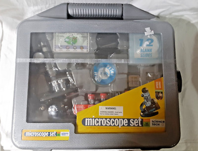Science Tech Optical Microscope Set Brand New Unopened (100x to 900x Zoom)