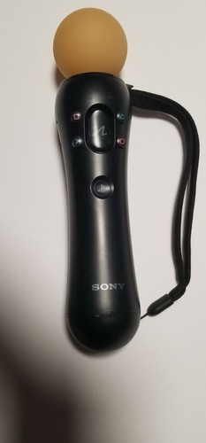 Sony PlayStation Move Motion Controller - Black (CECH-ZCM1U). UNTESTED!!!