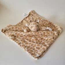 Carter's Giraffe Baby Security Blanket Lovey Lovie Plush Pacifier Holder