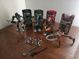 LEGO BIONICLE Toa Hordika Lot 8738 8740 8736 8745 Whenua Matau Vakama Roporak