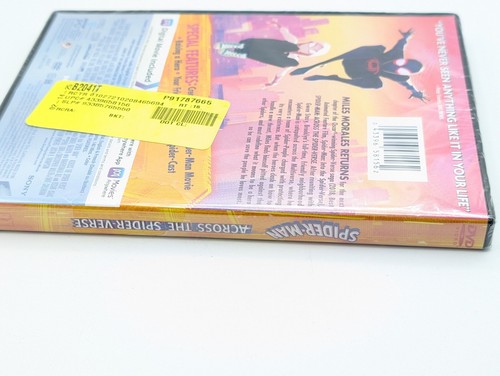 Spider-Man Across the Spider-Verse DVD 2023 Movie New Sealed Region 1 - Foto 9 di 10