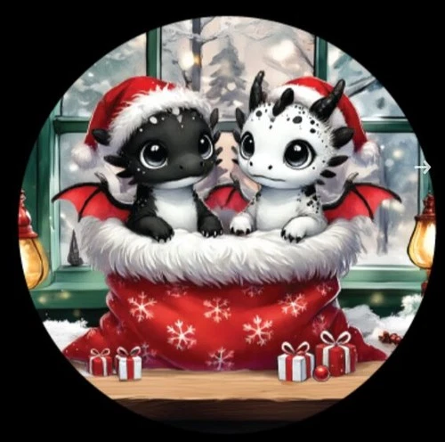 Christmas Advent Hayleybug 1/10th oz - Peppermint Delights - Silver Round