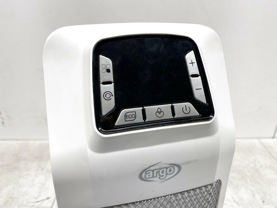 Termoventilatore in ceramica 2000W con termostato e timer ARGO 191070172... - Immagine 3 di 4