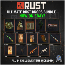 Rust KICK Drops - Round 1 ALL 14/14 Items/Skins - Hazmat Suit + More!