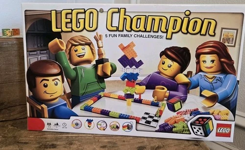 Vintage LEGO Champion Game Only Used Once Great Condition!  Complete!