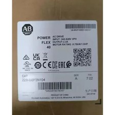22B-D2P3N104 22BD2P3N104 NEW Allen Bradley PowerFlex 40 AC Drive US Free Tax