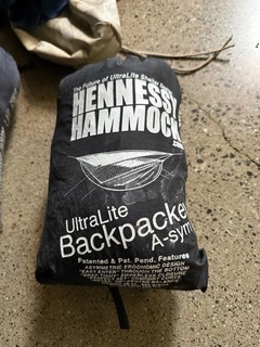 Hennessy Hammock Ultralite Backpacker A Sym hiking ultra lightweight
