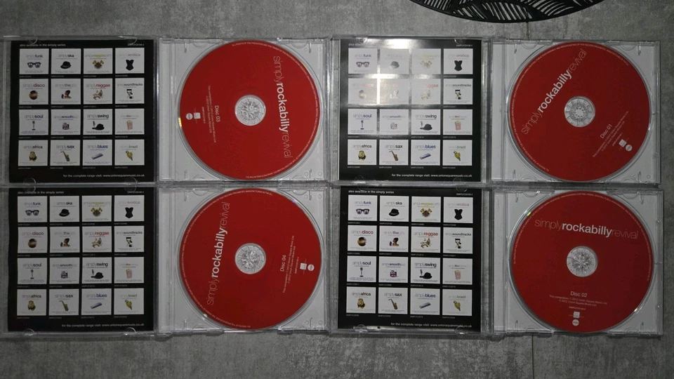 Simply Rockabilly REVIVAL 4 Cd - Bild 4 von 4