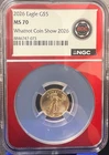 2026 Eagle G$5 1/10th ounce gold NGC MS70