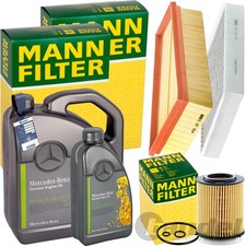 MANN INSPEKTIONSKIT+6L ORIGINAL 5W-30 ÖL passend für MERCEDES A-KLASSE W176 X117 MANN INSPEKTIONSKIT+6L ORIGINAL 5W-30 ÖL passend für MERCEDES A-KLASSE W176 X117