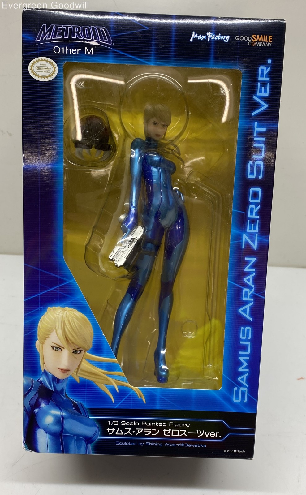 Samus Aran Zero Suit Version 1/8 Scale Painted Figure from Metroid Other M IOB
