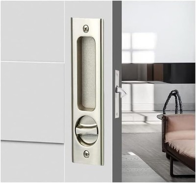 Sliding Door Lock Pocket Door Lock Mortise Lock Handle Invisible Recessed Handle