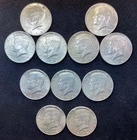 1965-1969 Kennedy Half Dollar lot of 11