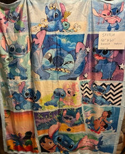 STITCH style A - 50"x60" - Fleece Throw Blanket