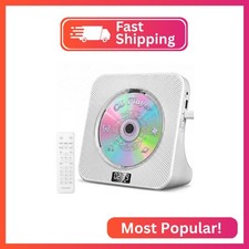 Gueray CD Player Portable Bluetooth Desktop CD Players for Home