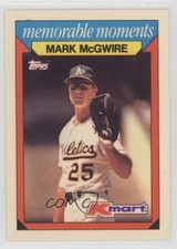 1988 Topps Kmart Memorable Moments Mark McGwire #16 0q0m