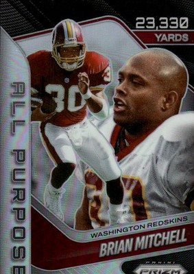 2025 Panini Prizm Brian Mitchell #12 All Purpose Prizms Washington Redskins 31O