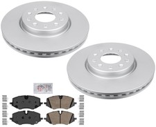 Front Coated Disc Brake Rotors Ceramic Pads hardware Fits Buick Encore GX 20-24