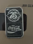 Vintage rare Coca-Cola Louisville 1976 75th Anniv 1oz .999 Silver Bar Lot of 6