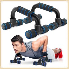 PUSH UP BARS STAND FOAM HANDLES FOR GYM FITNESS EXERCISE CHEST PRESS PULL