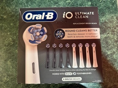OEM Oral-B iO Replacement Brush Heads Deep Clean 8 Unit Multi Pack NEW