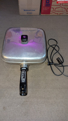 Vintage Electric Skillet Fryer Hamilton Beach Very Rare Model 11f Works Great