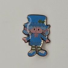 Strawberry Shortcake Blueberry Muffin Pin Brooch Vintage 1980 American Greetings
