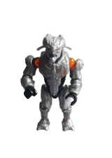 HALO CONSTRUX MEGA BLOKS SILVER & Orange  PROMETHEAN SOLDIER MINI FIGURE New 