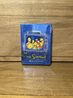 #ad The Simpsons Complete Fourth Season 4 DVD Set Collectors Edition $15.00