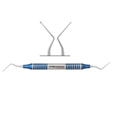 Air Series Up to 10Pk Dental Spoon Excavator #31LS Double End Blue Steel Handle