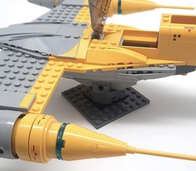 Lego Naboo Starfighter 75092 Complete Build NO Minifigures (includes Droideka) 