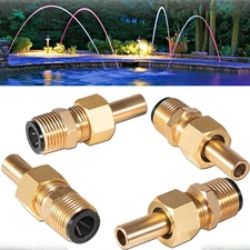 4Pcs Swimming Pool Spa Brass Deck Jet Nozzle 1/2" NPT for Zodiac R0560400 590041