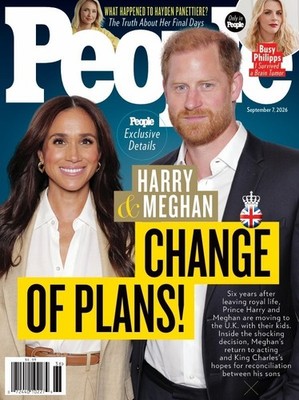 People Magazine September 7th 2026: Change of plans
